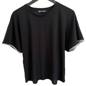 Zara Top Black Shirt Women Top